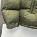Moncler Maya Down Jacket In Olive Green Nylon - Image 4