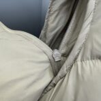 Burberry Detachable Sleeve Puffer Jacket & Vest Beige - Image 11