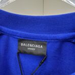 Balenciaga Paris Soccer T-Shirt Blue - Image 11