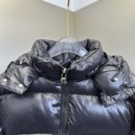 Moncler Maya Padded Shell Jacket Black - Image 15