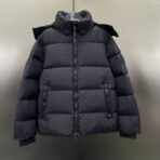 Burberry Side Logo Down Jacket Black