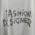 Balenciaga Camiseta Fashion Designer White - Image 11