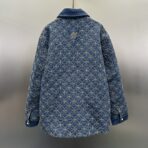 Louis Vuitton Embroidered Denim Blouson jacket from the Fall-Winter 2025 collection - Image 10