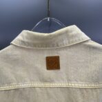 Louis Vuitton Garment-Dyed Denim Type II Trucker Jacket in pale yellow - Image 8