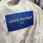 Louis Vuitton Leather Patch Fleece Blouson Beige - Image 4