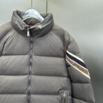 Moncler Solayan Short Down Jacket Brown - Image 3