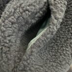 Louis Vuitton Leather Patch Fleece Blouson in a dark green color - Image 9