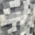 Louis Vuitton Damier Fleece Blouson in a grey and white Damoflage Snow - Image 13