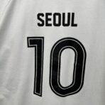 Balenciaga Paris Soccer T-Shirt White - Image 12