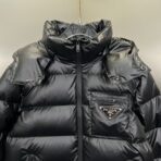 Prada Puffer Jacket Black - Image 8