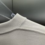 Balenciaga Off-White Logo Print Cotton Half Sleeve T-Shirt in a medium fit - Image 10