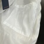 Louis Vuitton Leather Patch Fleece Blouson in white - Image 7