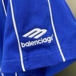 Balenciaga Paris Soccer T-Shirt Blue - Image 12