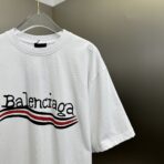 Balenciaga Political Campaign short sleeve T-shirt in white - Image 17