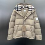 Burberry Detachable Sleeve Puffer Jacket & Vest Beige - Image 14
