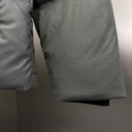 Prada Re-Nylon Hooded Down Jacket Dark Gray - Image 4