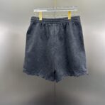 Balenciaga raw-hem denim shorts - Image 6