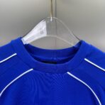 Balenciaga Paris Soccer T-Shirt Blue - Image 14