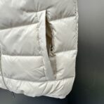 Moncler Contrin Down Vest White - Image 5
