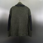 Moncler Padded Wool Cardigan Jacket Green - Image 4