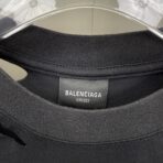 Balenciaga Optical cotton short-sleeved T-shirt Black - Image 12