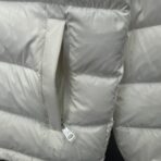 Moncler Medium Puffer Jacket White - Image 8