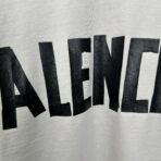 Balenciaga New Tape Type T-shirt Medium Fit in Black and White - Image 13