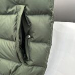 Moncler Contrin Down Vest Green - Image 7