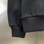 Balenciaga Layered Sports cotton sweatshirt in black with a white logo print - Image 14