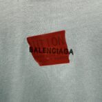 Balenciaga Back T-shirt Medium Fit in Grey Blue - Image 11