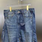 Louis Vuitton Washed Wavy Denim Trousers Jeans - Image 11