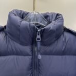 Burberry Side Logo Down Jacket Navy - Image 7