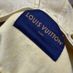 Louis Vuitton Garment-Dyed Denim Type II Trucker Jacket in pale yellow - Image 18