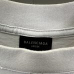 Balenciaga New Tape Type T-shirt Medium Fit in Black and White - Image 16