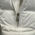 Moncler Solayan Short Down Jacket White - Image 6