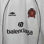 Balenciaga Paris Soccer T-Shirt White - Image 17