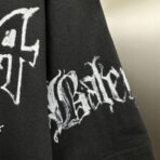 Balenciaga DIY Metal T-shirt in black with white print. - Image 19