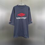Balenciaga '3B Sports Icon' medium-fit t-shirt in faded black jersey