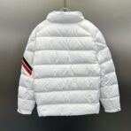 Moncler Solayan Short Down Jacket White - Image 3