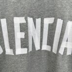 Balenciaga New Tape Type T-shirt Medium Fit in Grey - Image 12