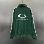 Balenciaga Loop Sports Icon zip-up jacket Green - Image 12