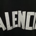 Balenciaga New Tape Type T-shirt Medium Fit in Black - Image 18
