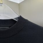 Balenciaga Mirror Logo T-shirt in black cotton jersey. - Image 15