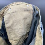 Balenciaga logo-embroidered wide-leg jeans in light blue cotton denim - Image 14