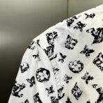 Louis Vuitton Graphic Monogram Shirt in a black and white colorway. - Image 16