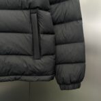 Moncler Medium Puffer Jacket Black - Image 6