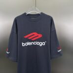 Balenciaga '3B Sports Icon' medium-fit t-shirt in faded black jersey - Image 16