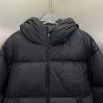 Prada Re-Nylon Hooded Down Jacket Black - Image 10