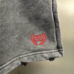 Balenciaga raw-hem denim shorts - Image 7