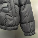 Louis Vuitton Hooded Quilted Ripstop Jacket Black - Image 8
